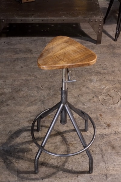 tabouret Haut BAO ancien 80cm assise